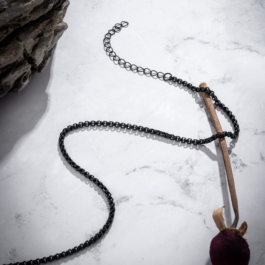 Chic Layered Toggle Clasp Heart Pendant Chain Necklace Set